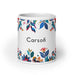 Carson Exclusive Name Art Piece Home Office Work Coffee Mug Mexican Spanish Pride Gift Cup One-Of-A-Kind Calligraphy White Glossy Mug | C7 Mexicada