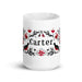 Carter Exclusive Name Art Piece Home Office Work Coffee Mug Mexican Spanish Pride Gift Cup One-Of-A-Kind Calligraphy White Glossy Mug | C11 Mexicada