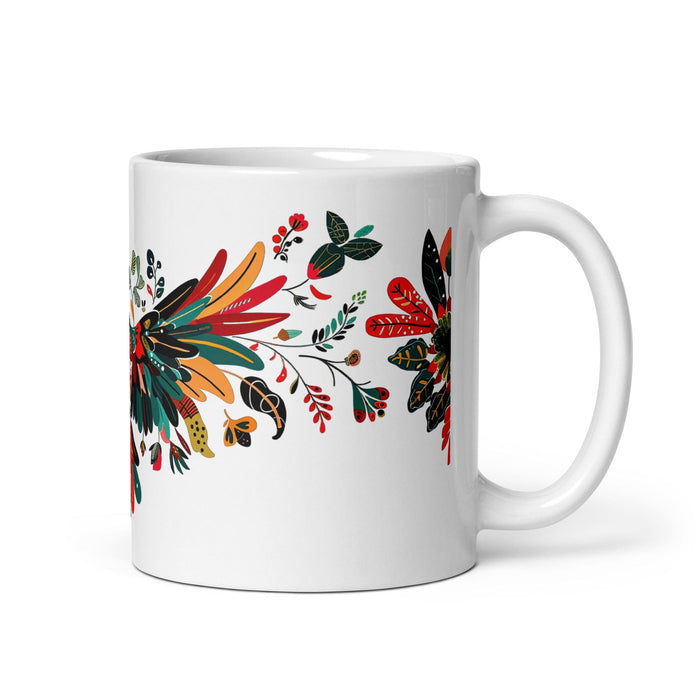 Carter Exclusive Name Art Piece Home Office Work Coffee Mug Mexican Spanish Pride Gift Cup One-Of-A-Kind Calligraphy White Glossy Mug | C13 Mexicada 11 oz