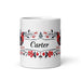 Carter Exclusive Name Art Piece Home Office Work Coffee Mug Mexican Spanish Pride Gift Cup One-Of-A-Kind Calligraphy White Glossy Mug | C21 Mexicada