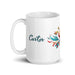 Carter Exclusive Name Art Piece Home Office Work Coffee Mug Mexican Spanish Pride Gift Cup One-Of-A-Kind Calligraphy White Glossy Mug | C25 Mexicada