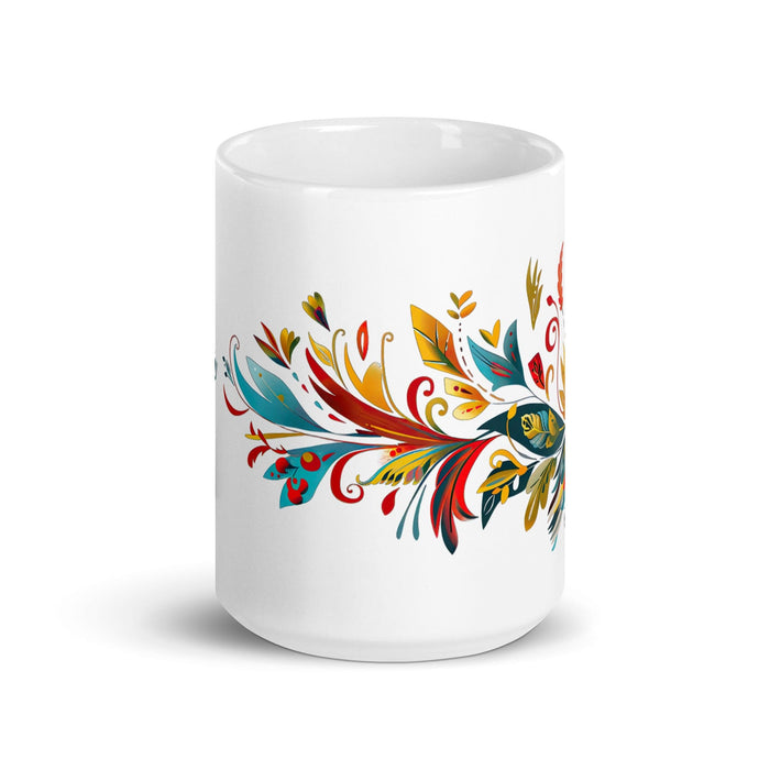 Carter Exclusive Name Art Piece Home Office Work Coffee Mug Mexican Spanish Pride Gift Cup One-Of-A-Kind Calligraphy White Glossy Mug | C25 Mexicada