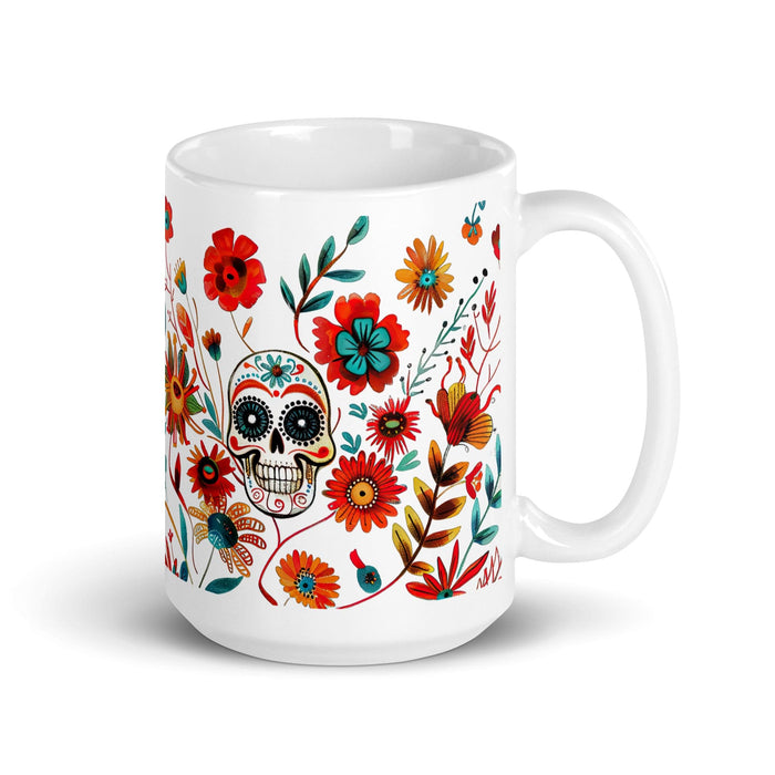 Carter Exclusive Name Art Piece Home Office Work Coffee Mug Mexican Spanish Pride Gift Cup One-Of-A-Kind Calligraphy White Glossy Mug | C27 Mexicada 15 oz