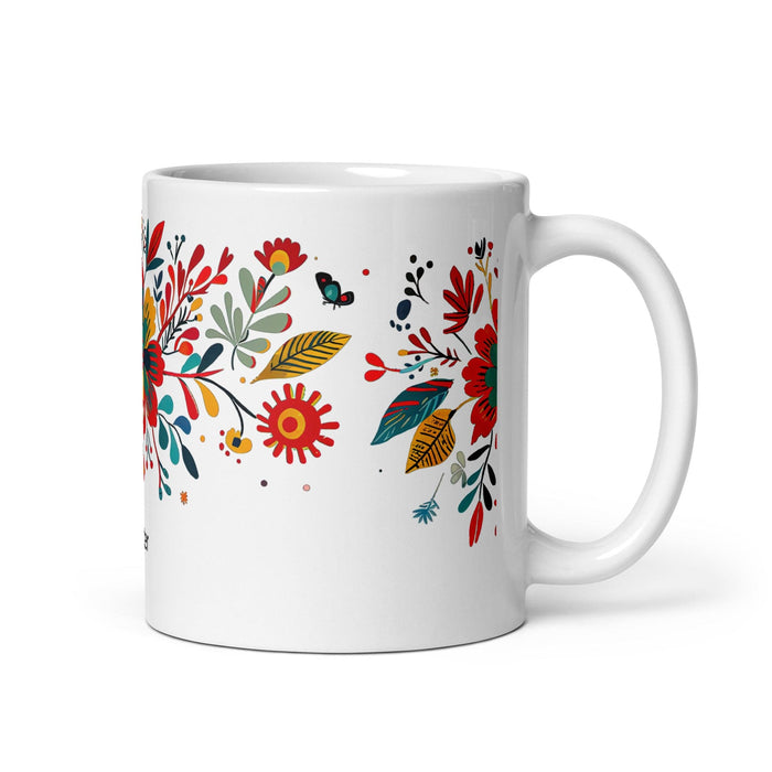 Carter Exclusive Name Art Piece Home Office Work Coffee Mug Mexican Spanish Pride Gift Cup One-Of-A-Kind Calligraphy White Glossy Mug | C31 Mexicada 11 oz