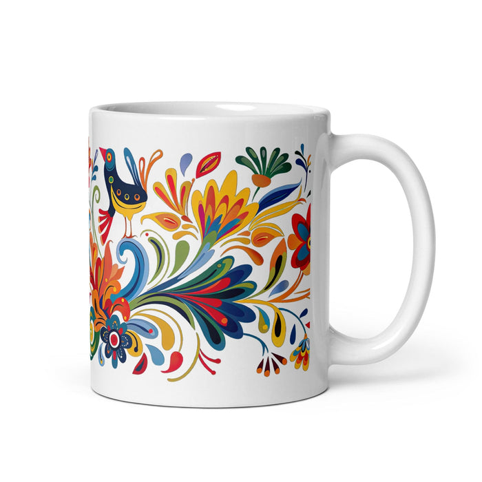 Carter Exclusive Name Art Piece Home Office Work Coffee Mug Mexican Spanish Pride Gift Cup One-Of-A-Kind Calligraphy White Glossy Mug | C32 Mexicada 11 oz