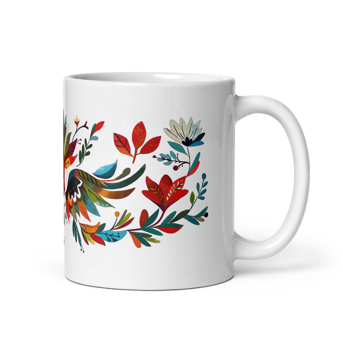 Carter Exclusive Name Art Piece Home Office Work Coffee Mug Mexican Spanish Pride Gift Cup One-Of-A-Kind Calligraphy White Glossy Mug | C33 Mexicada 11 oz