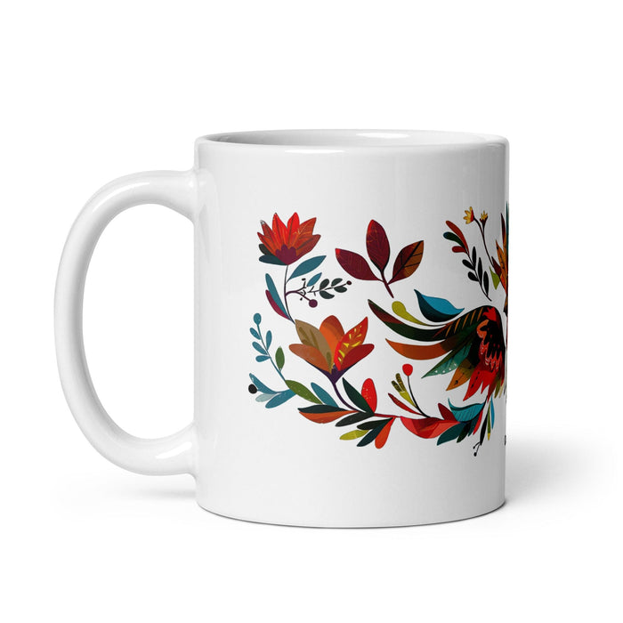 Carter Exclusive Name Art Piece Home Office Work Coffee Mug Mexican Spanish Pride Gift Cup One-Of-A-Kind Calligraphy White Glossy Mug | C33 Mexicada