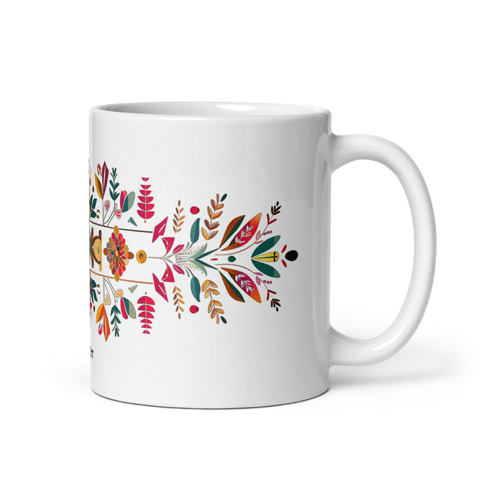 Carter Exclusive Name Art Piece Home Office Work Coffee Mug Mexican Spanish Pride Gift Cup One-Of-A-Kind Calligraphy White Glossy Mug | C6 Mexicada 11 oz