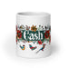 Cash Exclusive Name Art Piece Home Office Work Coffee Mug Mexican Spanish Pride Gift Cup One-Of-A-Kind Calligraphy White Glossy Mug | C13 Mexicada