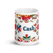 Cash Exclusive Name Art Piece Home Office Work Coffee Mug Mexican Spanish Pride Gift Cup One-Of-A-Kind Calligraphy White Glossy Mug | C21 Mexicada