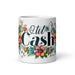 Cash Exclusive Name Art Piece Home Office Work Coffee Mug Mexican Spanish Pride Gift Cup One-Of-A-Kind Calligraphy White Glossy Mug | C24 Mexicada