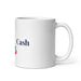 Cash Exclusive Name Art Piece Home Office Work Coffee Mug Mexican Spanish Pride Gift Cup One-Of-A-Kind Calligraphy White Glossy Mug | C25 Mexicada 11 oz