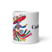 Cash Exclusive Name Art Piece Home Office Work Coffee Mug Mexican Spanish Pride Gift Cup One-Of-A-Kind Calligraphy White Glossy Mug | C25 Mexicada