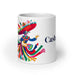 Cash Exclusive Name Art Piece Home Office Work Coffee Mug Mexican Spanish Pride Gift Cup One-Of-A-Kind Calligraphy White Glossy Mug | C25 Mexicada