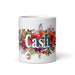 Cash Exclusive Name Art Piece Home Office Work Coffee Mug Mexican Spanish Pride Gift Cup One-Of-A-Kind Calligraphy White Glossy Mug | C28 Mexicada