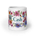 Cash Exclusive Name Art Piece Home Office Work Coffee Mug Mexican Spanish Pride Gift Cup One-Of-A-Kind Calligraphy White Glossy Mug | C6 Mexicada