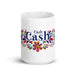 Cash Exclusive Name Art Piece Home Office Work Coffee Mug Mexican Spanish Pride Gift Cup One-Of-A-Kind Calligraphy White Glossy Mug | C9 Mexicada