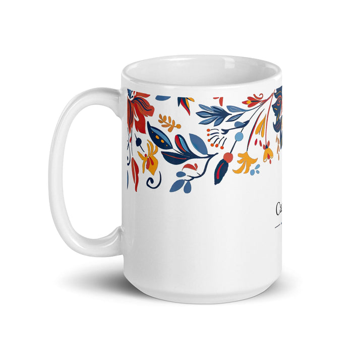 Catalina Exclusive Name Art Piece Home Office Work Coffee Mug Mexican Spanish Pride Gift Cup One-Of-A-Kind Calligraphy White Glossy Mug | C14 Mexicada