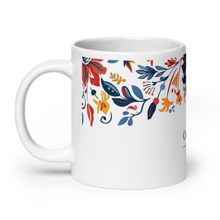 Catalina Exclusive Name Art Piece Home Office Work Coffee Mug Mexican Spanish Pride Gift Cup One-Of-A-Kind Calligraphy White Glossy Mug | C14 Mexicada