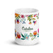 Catalina Exclusive Name Art Piece Home Office Work Coffee Mug Mexican Spanish Pride Gift Cup One-Of-A-Kind Calligraphy White Glossy Mug | C16 Mexicada