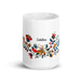 Catalina Exclusive Name Art Piece Home Office Work Coffee Mug Mexican Spanish Pride Gift Cup One-Of-A-Kind Calligraphy White Glossy Mug | C2 Mexicada