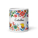 Catalina Exclusive Name Art Piece Home Office Work Coffee Mug Mexican Spanish Pride Gift Cup One-Of-A-Kind Calligraphy White Glossy Mug | C24 Mexicada