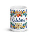 Catalina Exclusive Name Art Piece Home Office Work Coffee Mug Mexican Spanish Pride Gift Cup One-Of-A-Kind Calligraphy White Glossy Mug | C7 Mexicada