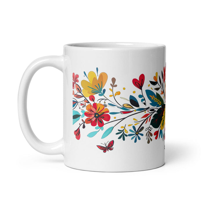 Catalina Exclusive Name Art Piece Home Office Work Coffee Mug Mexican Spanish Pride Gift Cup One-Of-A-Kind Calligraphy White Glossy Mug | C8 Mexicada