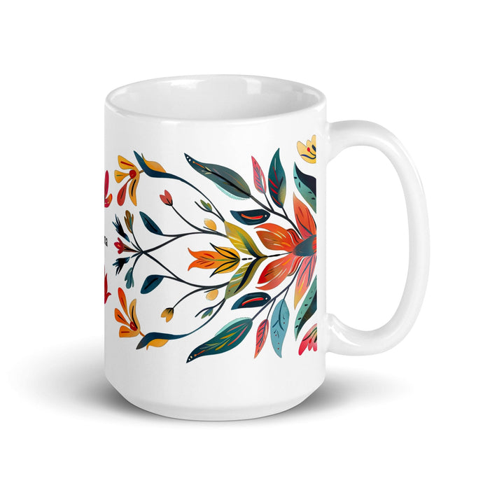 Catalina Exclusive Name Art Piece Home Office Work Coffee Mug Mexican Spanish Pride Gift Cup One-Of-A-Kind Calligraphy White Glossy Mug | C9 Mexicada 15 oz