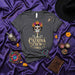 Catrina Crew Vibes Dia De Los Muertos T-Shirt, Sugar Skull Flower Crown Day of the Dead Shirt, Catrina Skeleton Halloween Costume Top, Unisex Graphic Tee, Mexican Holiday Celebration Apparel Mexicada
