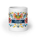 Cecilia Exclusive Name Art Piece Home Office Work Coffee Mug Mexican Spanish Pride Gift Cup One-Of-A-Kind Calligraphy White Glossy Mug | C10 Mexicada