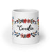 Cecilia Exclusive Name Art Piece Home Office Work Coffee Mug Mexican Spanish Pride Gift Cup One-Of-A-Kind Calligraphy White Glossy Mug | C11 Mexicada