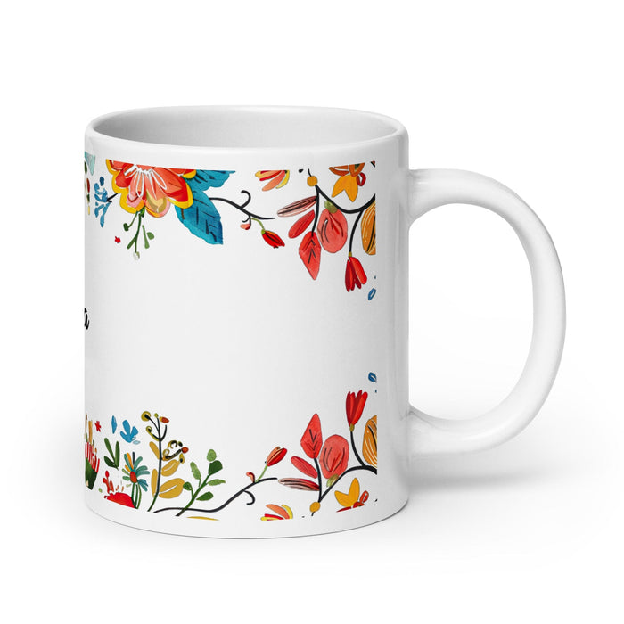 Cecilia Exclusive Name Art Piece Home Office Work Coffee Mug Mexican Spanish Pride Gift Cup One-Of-A-Kind Calligraphy White Glossy Mug | C23 Mexicada 20 oz