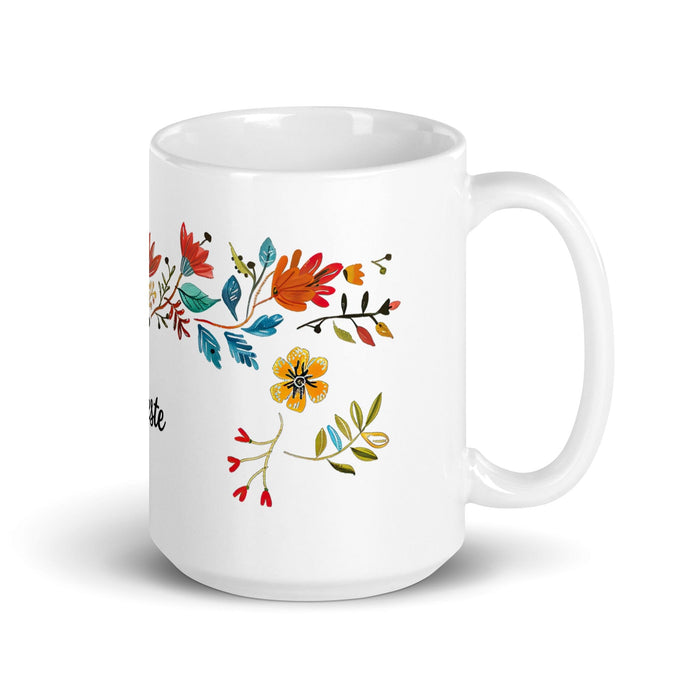 Celeste Exclusive Name Art Piece Home Office Work Coffee Mug Mexican Spanish Pride Gift Cup One-Of-A-Kind Calligraphy White Glossy Mug | C10 Mexicada 15 oz