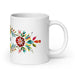 Celeste Exclusive Name Art Piece Home Office Work Coffee Mug Mexican Spanish Pride Gift Cup One-Of-A-Kind Calligraphy White Glossy Mug | C11 Mexicada 20 oz