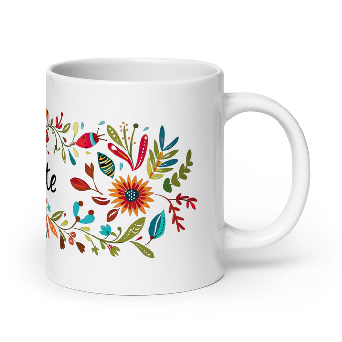 Celeste Exclusive Name Art Piece Home Office Work Coffee Mug Mexican Spanish Pride Gift Cup One-Of-A-Kind Calligraphy White Glossy Mug | C15 Mexicada 20 oz