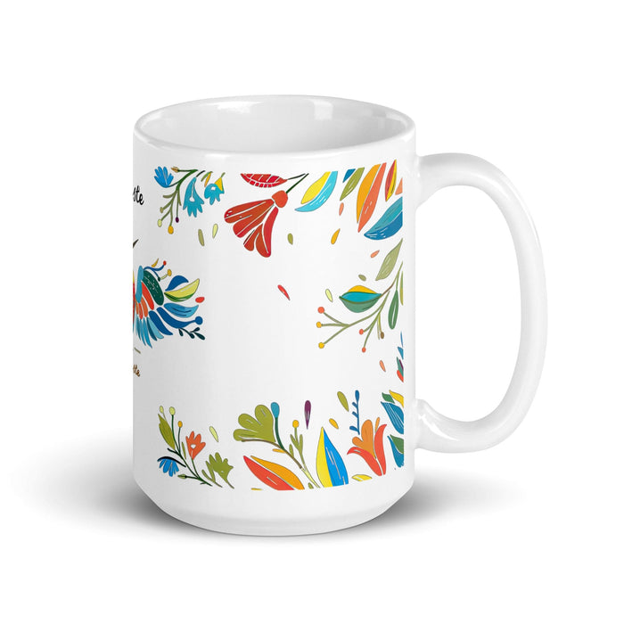 Celeste Exclusive Name Art Piece Home Office Work Coffee Mug Mexican Spanish Pride Gift Cup One-Of-A-Kind Calligraphy White Glossy Mug | C22 Mexicada 15 oz