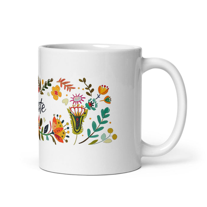 Celeste Exclusive Name Art Piece Home Office Work Coffee Mug Mexican Spanish Pride Gift Cup One-Of-A-Kind Calligraphy White Glossy Mug | C24 Mexicada 11 oz