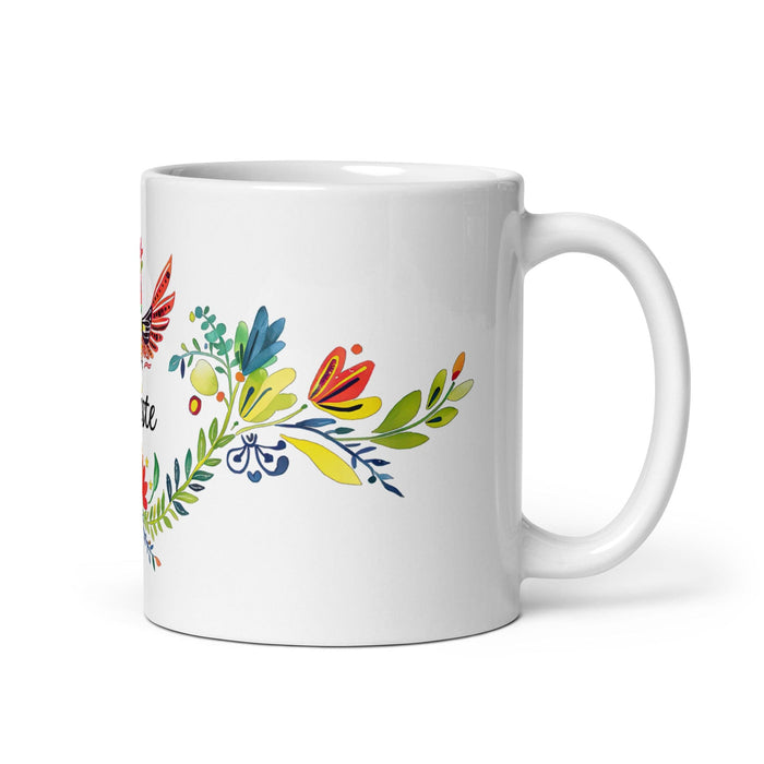 Celeste Exclusive Name Art Piece Home Office Work Coffee Mug Mexican Spanish Pride Gift Cup One-Of-A-Kind Calligraphy White Glossy Mug | C3 Mexicada 11 oz