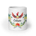 Celeste Exclusive Name Art Piece Home Office Work Coffee Mug Mexican Spanish Pride Gift Cup One-Of-A-Kind Calligraphy White Glossy Mug | C3 Mexicada