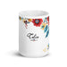 Celia Exclusive Name Art Piece Home Office Work Coffee Mug Mexican Spanish Pride Gift Cup One-Of-A-Kind Calligraphy White Glossy Mug | C20 Mexicada