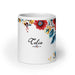 Celia Exclusive Name Art Piece Home Office Work Coffee Mug Mexican Spanish Pride Gift Cup One-Of-A-Kind Calligraphy White Glossy Mug | C20 Mexicada