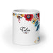 Celia Exclusive Name Art Piece Home Office Work Coffee Mug Mexican Spanish Pride Gift Cup One-Of-A-Kind Calligraphy White Glossy Mug | C21 Mexicada