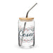 César Exclusive Name Art Piece Can-Shaped Glass Home Office Work Mexican Spanish Pride Gift Cup One-Of-A-Kind Calligraphy Glass | C3 Mexicada 16 oz With Lid & Straw