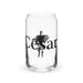 César Exclusive Name Art Piece Can-Shaped Glass Home Office Work Mexican Spanish Pride Gift Cup One-Of-A-Kind Calligraphy Glass | C9 Mexicada 16 oz