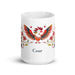 César Exclusive Name Art Piece Home Office Work Coffee Mug Mexican Spanish Pride Gift Cup One-Of-A-Kind Calligraphy White Glossy Mug | C21 Mexicada