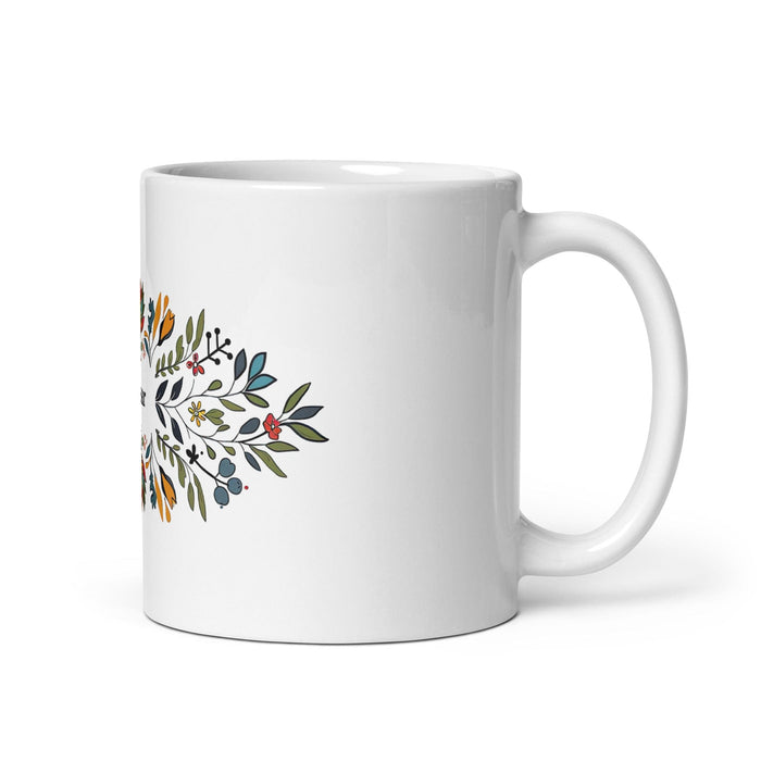 César Exclusive Name Art Piece Home Office Work Coffee Mug Mexican Spanish Pride Gift Cup One-Of-A-Kind Calligraphy White Glossy Mug | C6 Mexicada 11 oz