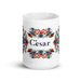 César Exclusive Name Art Piece Home Office Work Coffee Mug Mexican Spanish Pride Gift Cup One-Of-A-Kind Calligraphy White Glossy Mug | C7 Mexicada