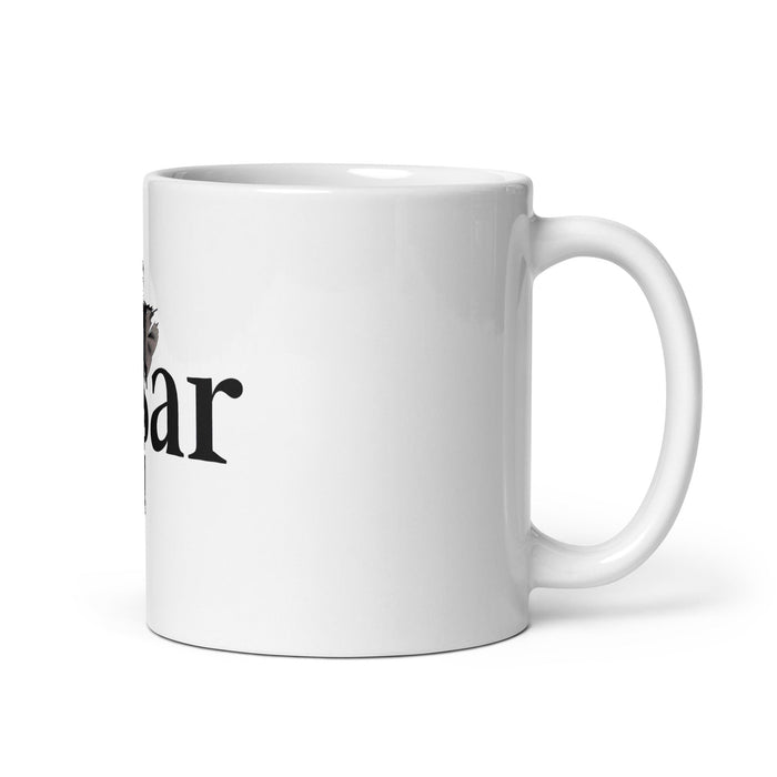 César Exclusive Name Art Piece Home Office Work Coffee Mug Mexican Spanish Pride Gift Cup One-Of-A-Kind Calligraphy White Glossy Mug | C9 Mexicada 11 oz