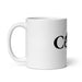 César Exclusive Name Art Piece Home Office Work Coffee Mug Mexican Spanish Pride Gift Cup One-Of-A-Kind Calligraphy White Glossy Mug | C9 Mexicada